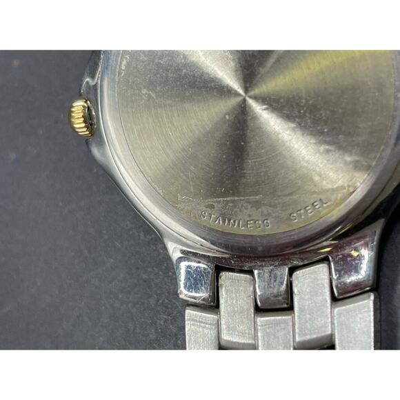 Wittnauer JV8223-9514 Men's Two Tone Gold & Silver SS Swiss Quartz Watch - Picture 13 of 16